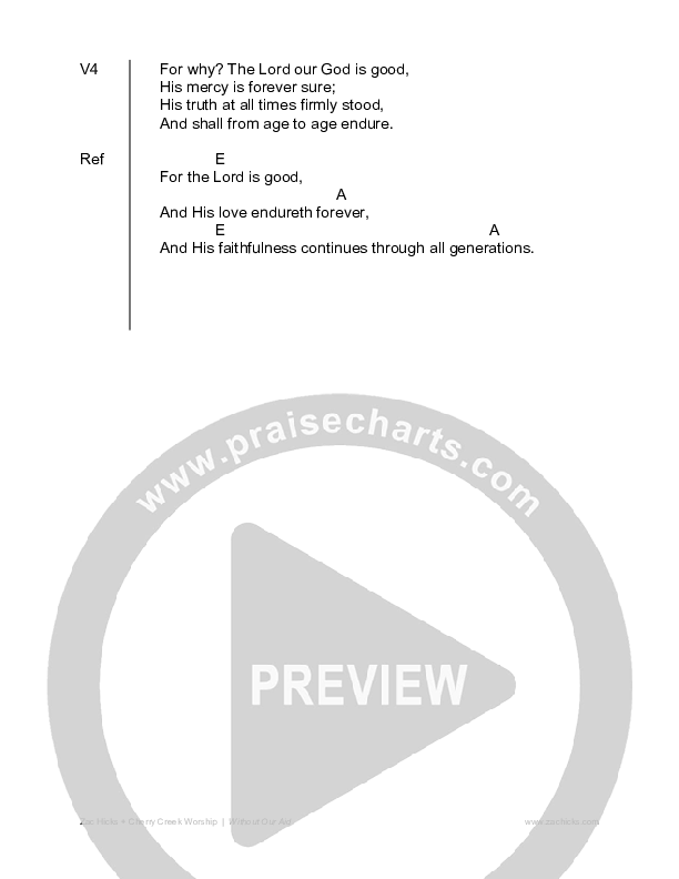 All People That On Earth Do Dwell Chords & Lyrics (Zac Hicks / Cherry Creek Worship)