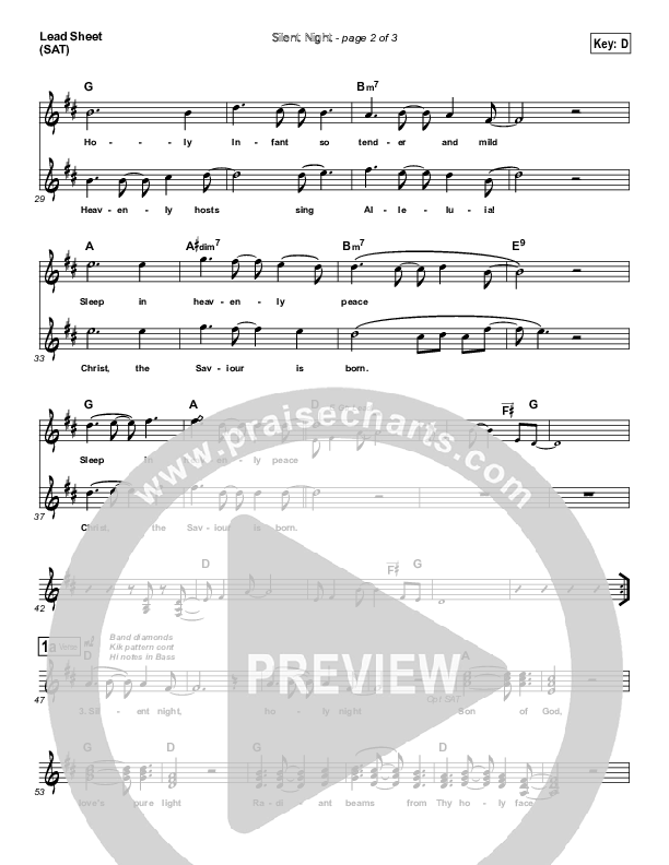 Silent Night Lead (SAT) (Phil Wickham)