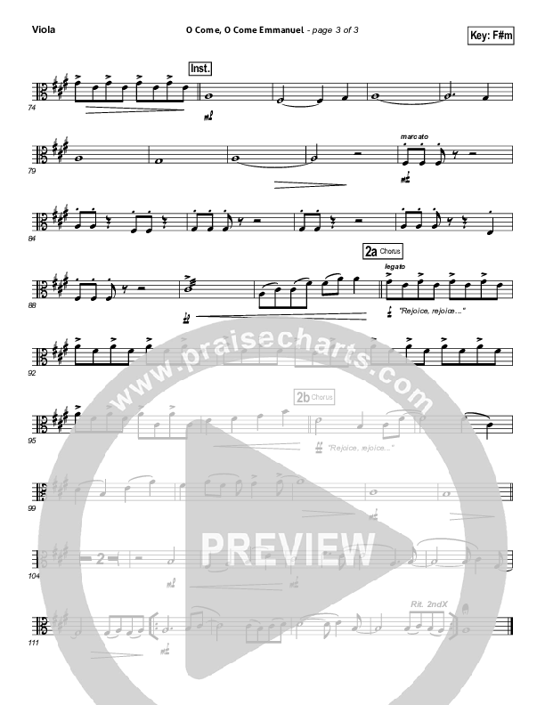 O Come O Come Emmanuel Viola (Phil Wickham)