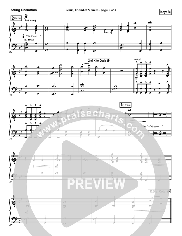 Jesus Friend Of Sinners Synth Strings (Casting Crowns)