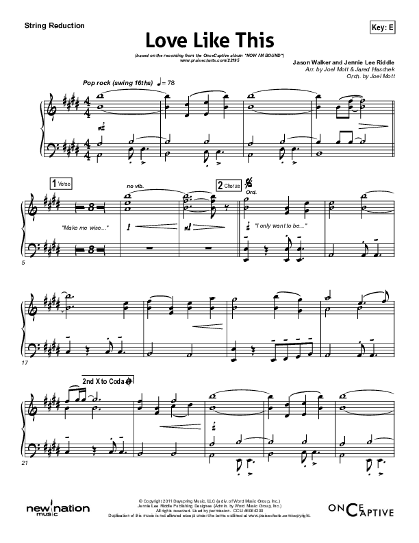 Love Like This Synth Strings (OnceCaptive)