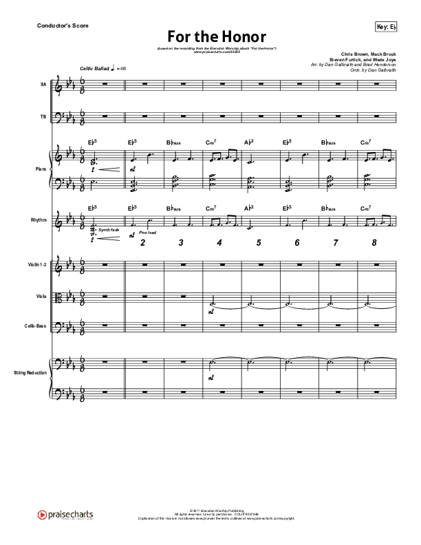 For The Honor Praise Band (Elevation Worship)