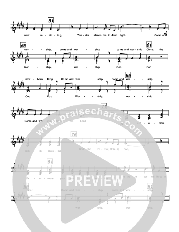 Angels From The Realms Of Glory Lead Sheet (SAT) (John Parker / Jay Parker)