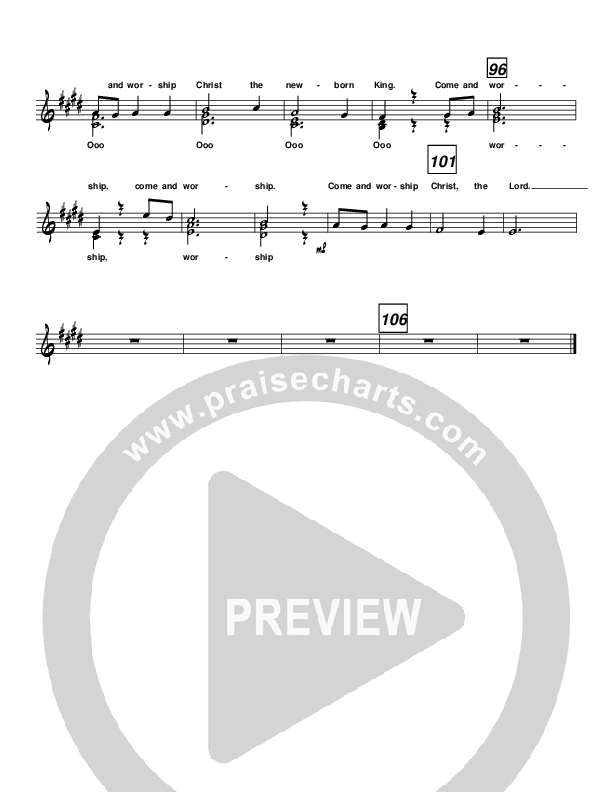 Angels From The Realms Of Glory Lead Sheet (SAT) (John Parker / Jay Parker)