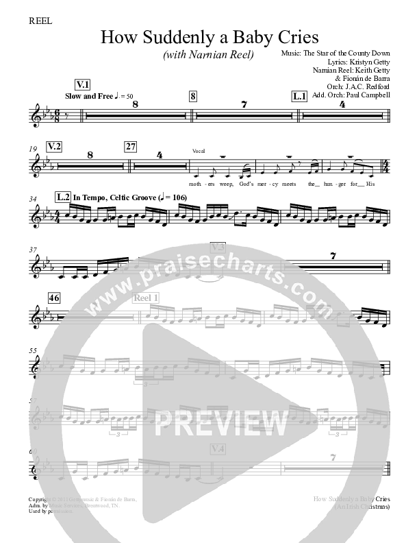 How Suddenly A Baby Cries (with Narnian Reel) Reel (Keith & Kristyn Getty)