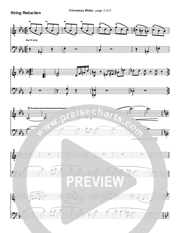 Christmas Waltz (Instrumental) Synth Strings (Frank Ralls)