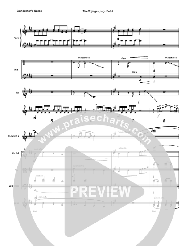 The Voyage Conductor's Score (Frank Ralls)
