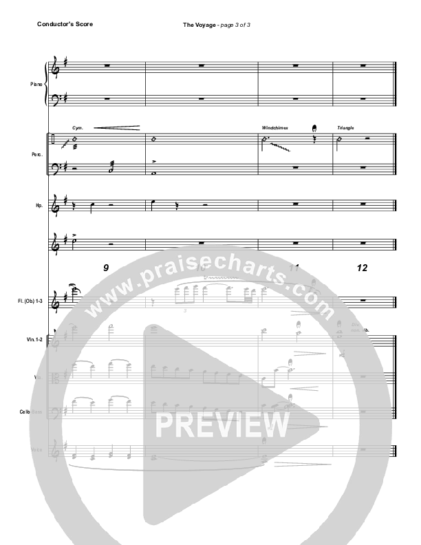 The Voyage Conductor's Score (Frank Ralls)