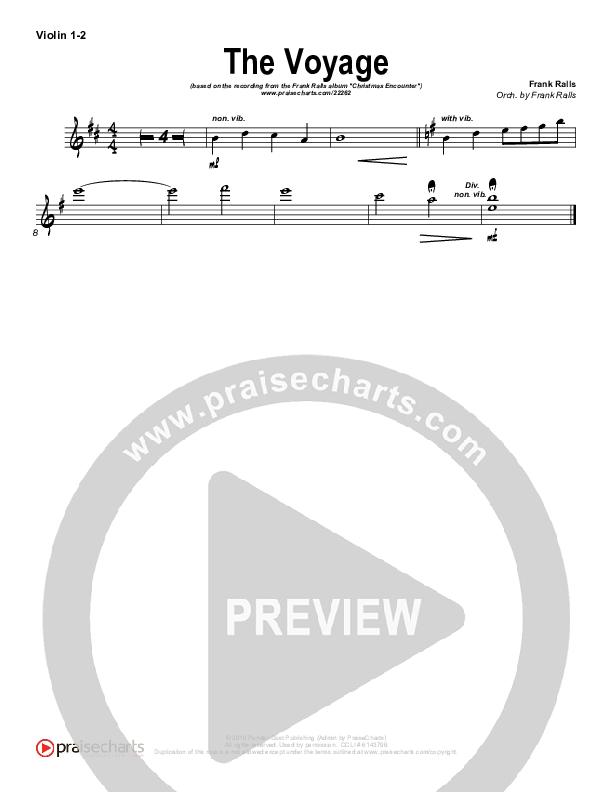 The Voyage Violin 1/2 (Frank Ralls)