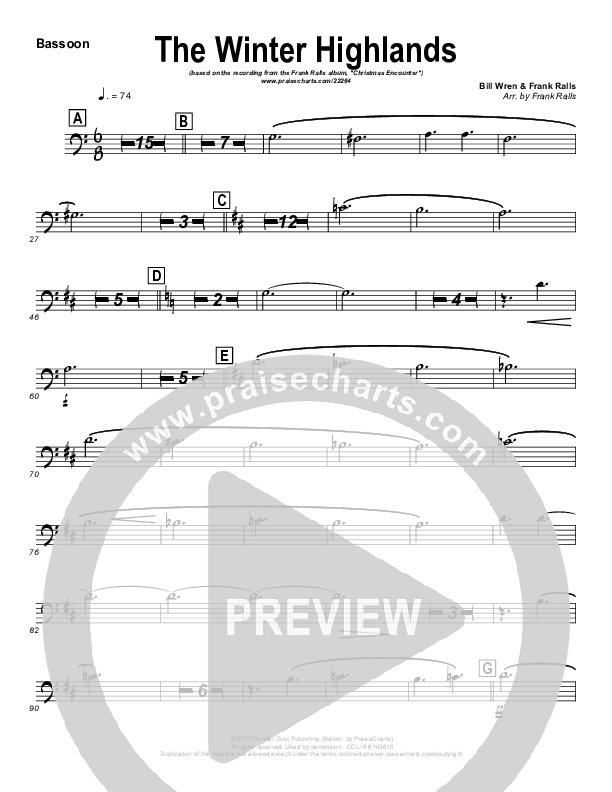 The Winter Highlands Bassoon (Frank Ralls)