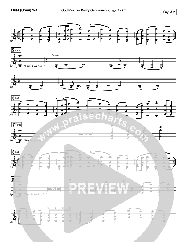 God Rest Ye Merry Gentlemen Wind Pack (Keith & Kristyn Getty)