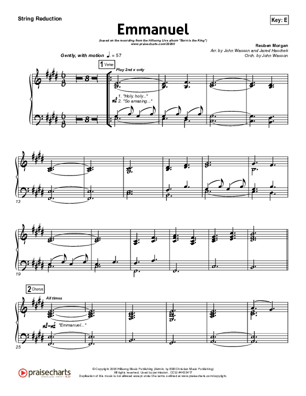 Emmanuel Synth Strings (Hillsong Worship)