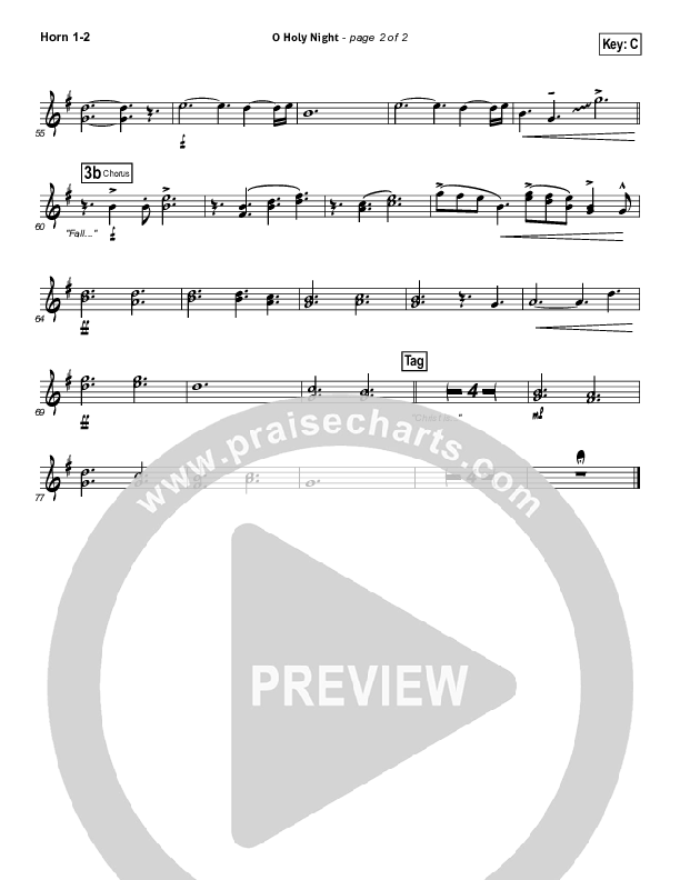 O Holy Night Brass Pack (Hillsong Worship)