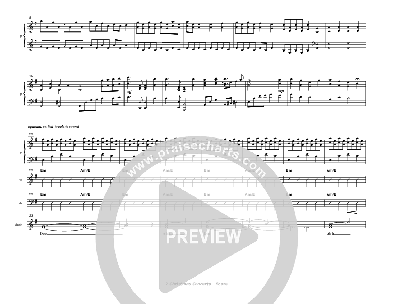 Christmas Concerto (Instrumental) Conductor's Score (Don Chapman)