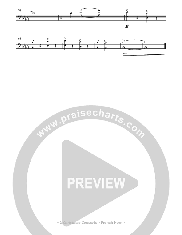 Christmas Concerto (Instrumental) French Horn (Don Chapman)