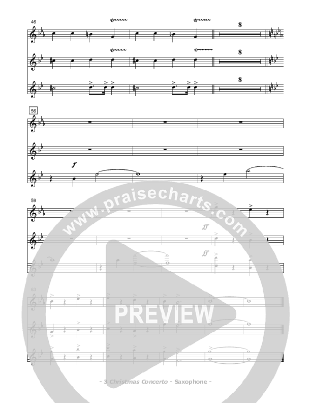 Christmas Concerto (Instrumental) Saxophone (Don Chapman)