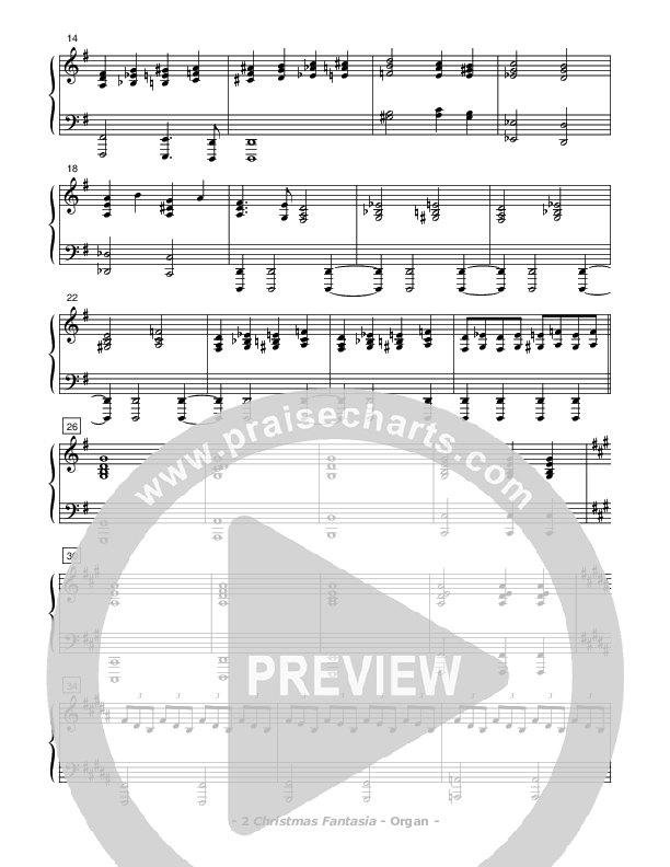 Christmas Fantasia (Instrumental) Organ (Don Chapman)