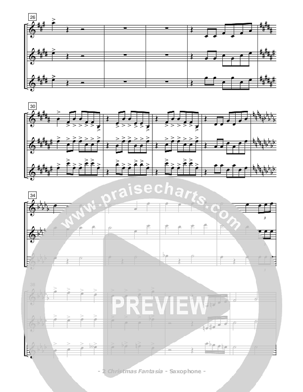 Christmas Fantasia (Instrumental) Soprano Sax (Don Chapman)