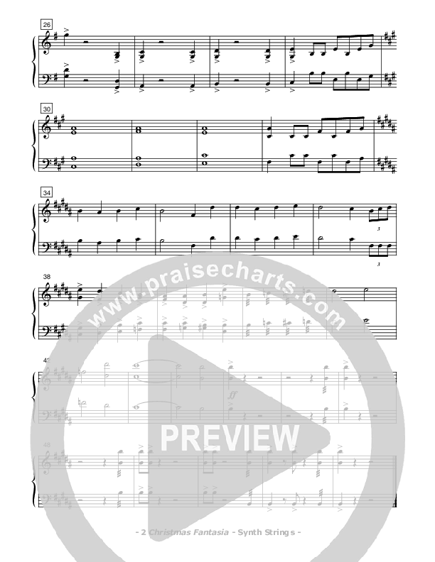 Christmas Fantasia (Instrumental) Synth Strings (Don Chapman)