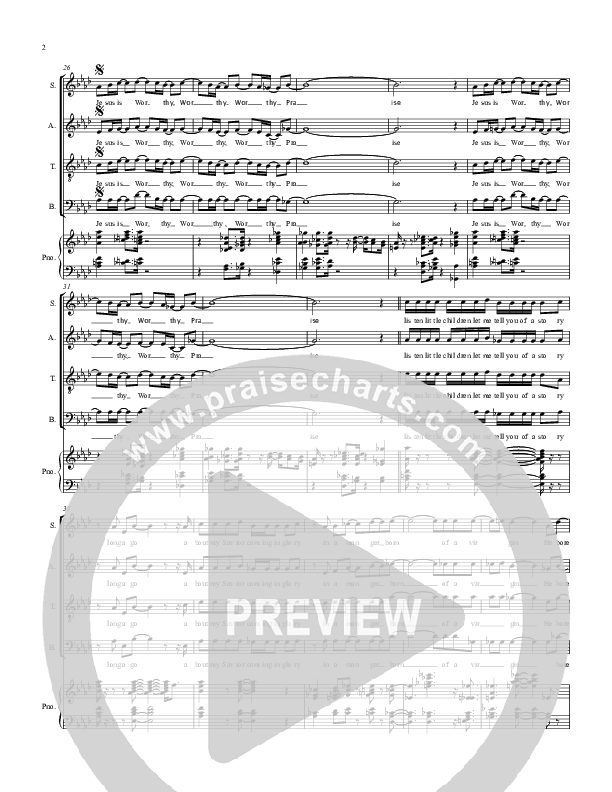 Worthy Lead & Piano (Voices Of Levi Of St. James AME Church)