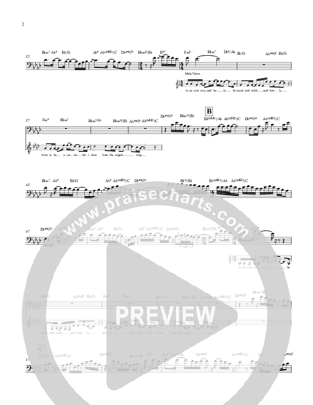 Angel's Serenade Lead Sheet (Voices Of Levi Of St. James AME Church)