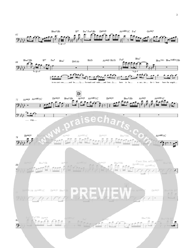 Angel's Serenade Lead Sheet (Voices Of Levi Of St. James AME Church)