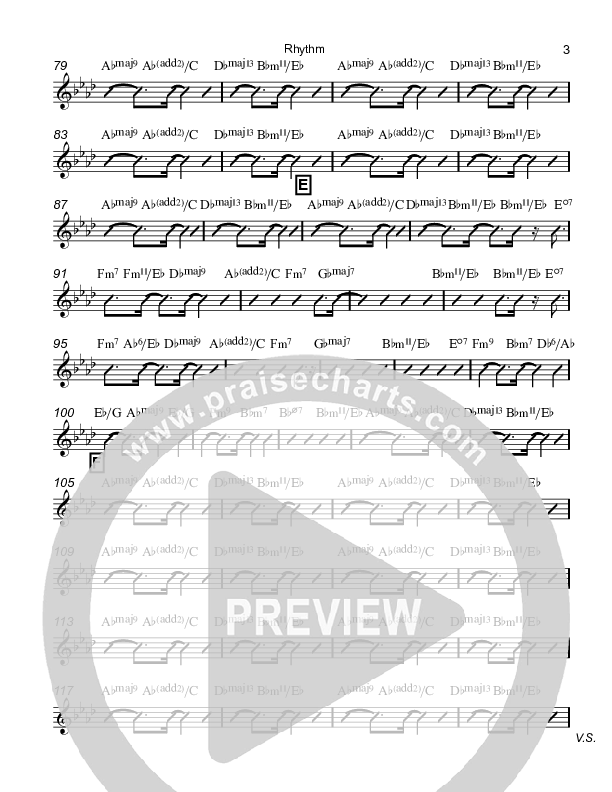 Angel's Serenade Rhythm Chart (Voices Of Levi Of St. James AME Church)