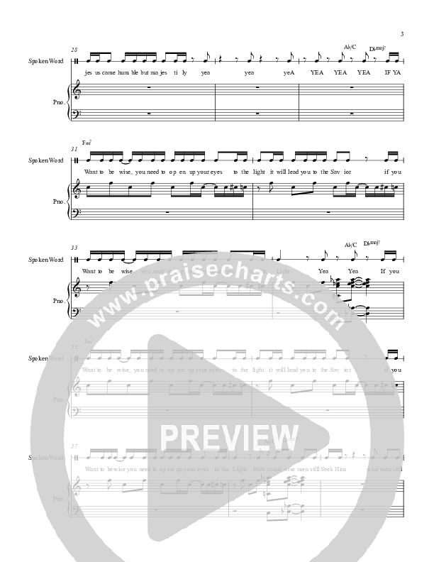 Wise Men Still Seek Him  Piano/Vocal (Voices Of Levi Of St. James AME Church)