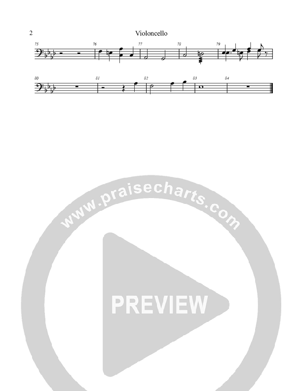 The Greatest Gift Of All  Cello (Voices Of Levi Of St. James AME Church)