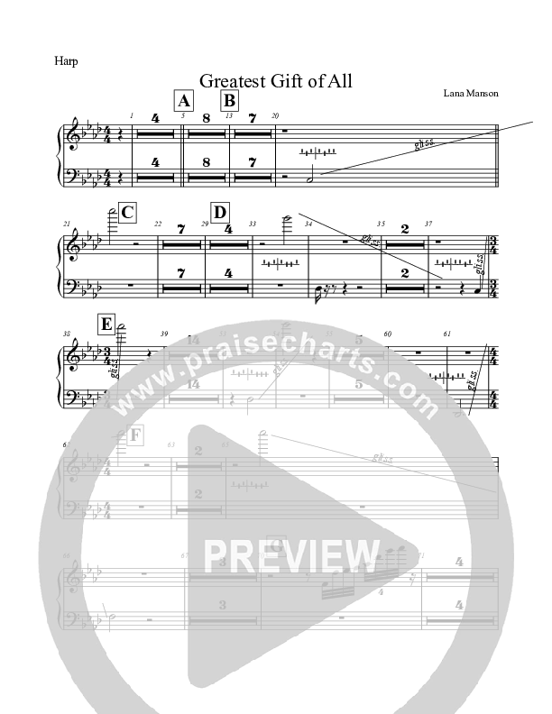 The Greatest Gift Of All Harp (Voices Of Levi Of St. James AME Church)