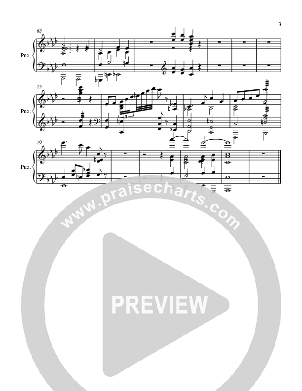 The Greatest Gift Of All  Piano Sheet (Voices Of Levi Of St. James AME Church)