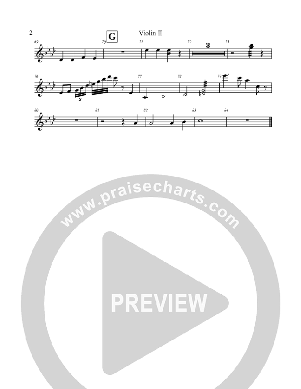 The Greatest Gift Of All  Violin 2 (Voices Of Levi Of St. James AME Church)