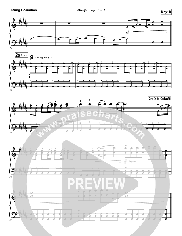 Always (Choral Anthem SATB) Synth Strings (Kristian Stanfill / NextGen Worship / Arr. Richard Kingsmore)