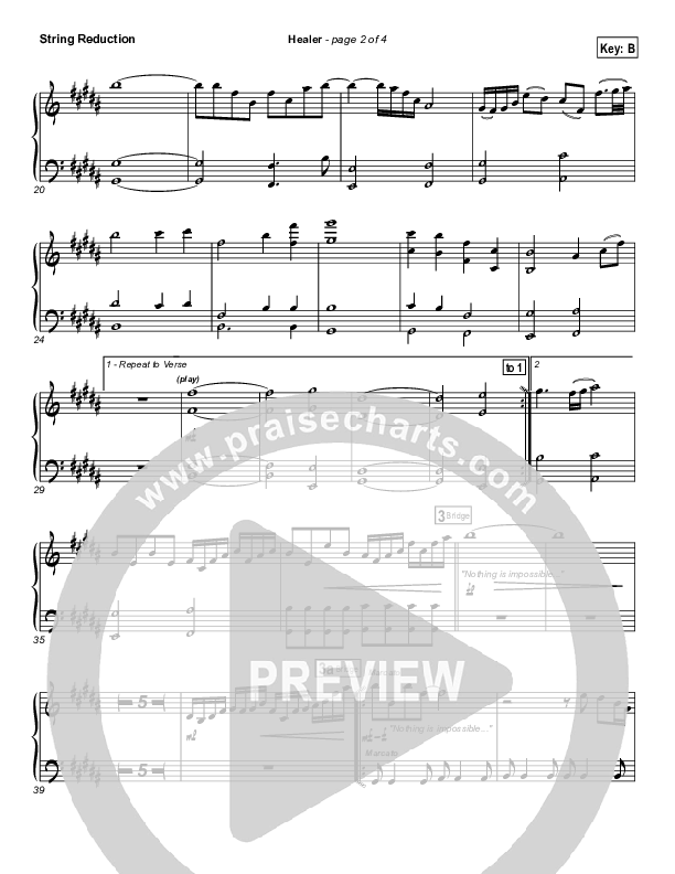 Healer (Choral Anthem SATB) Synth Strings (Hillsong Worship / NextGen Worship / Arr. Richard Kingsmore)