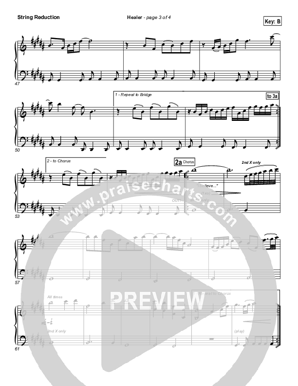 Healer (Choral Anthem SATB) Synth Strings (Hillsong Worship / NextGen Worship / Arr. Richard Kingsmore)