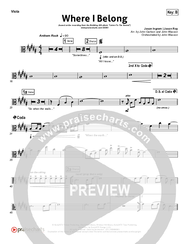 Where I Belong Viola (Building 429)