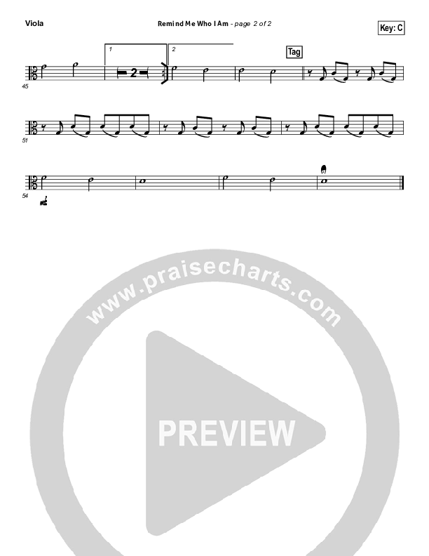 Remind Me Who I Am Viola (Jason Gray)