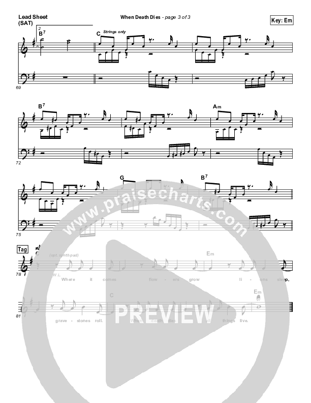 When Death Dies Lead (SAT) (Gungor)