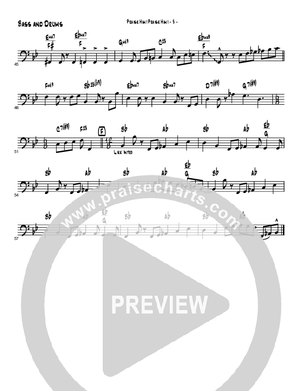 Praise Him Praise Him (Instrumental) Bass Guitar (Brad Henderson)