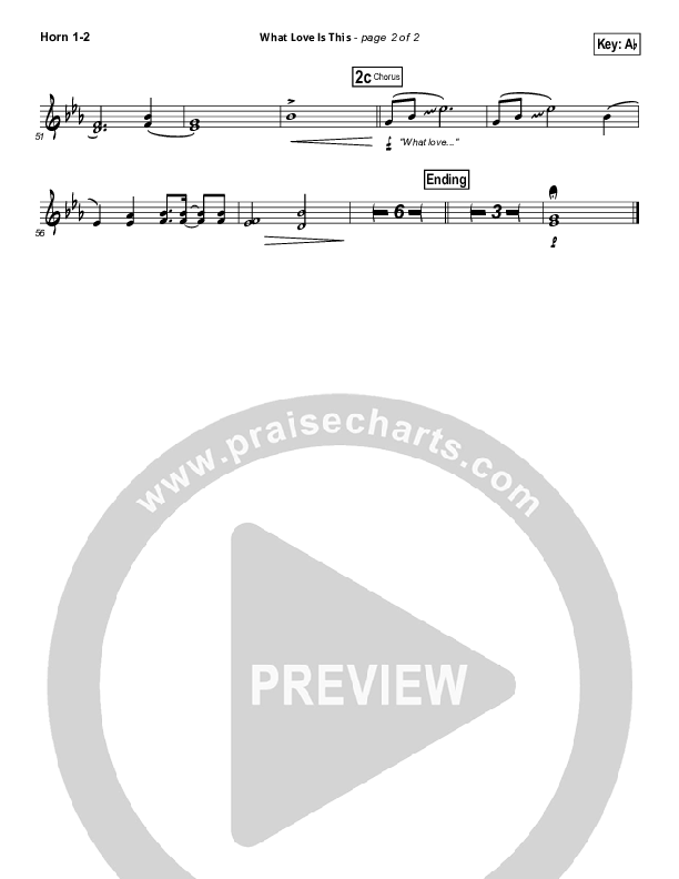 What Love Is This Brass Pack (Kari Jobe)