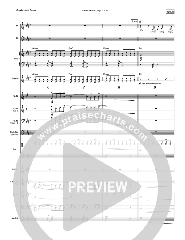 Savior's Here Orchestration (Kari Jobe)