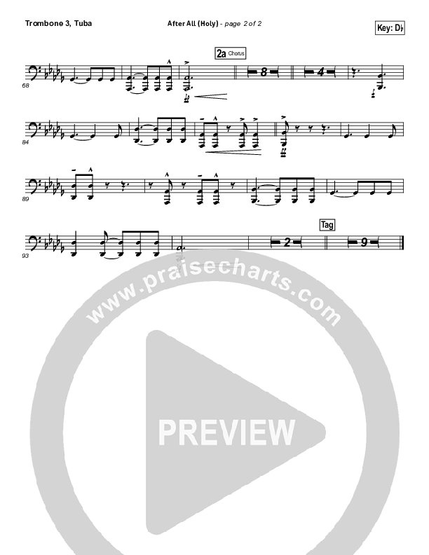 After All (Holy) Trombone 3/Tuba (David Crowder)