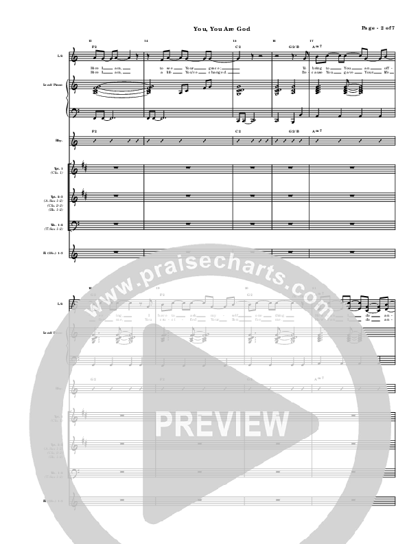 You You Are God Orchestration (Walker Beach)