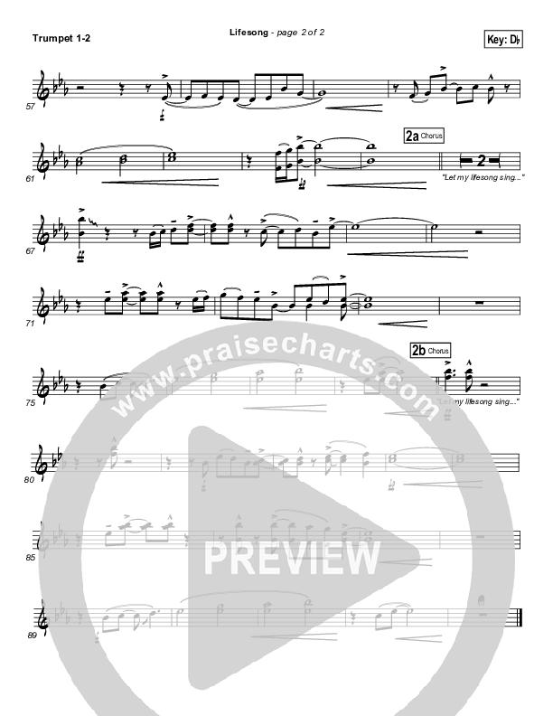 Lifesong Trumpet 1,2 (Casting Crowns)