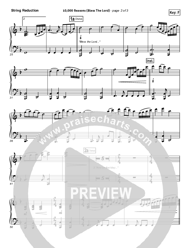 10,000 Reasons (Bless The Lord) (Choral Anthem SATB) Synth Strings (Matt Redman / NextGen Worship / Arr. Richard Kingsmore)