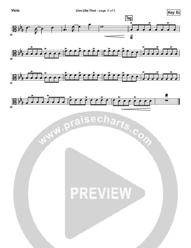 Live Like That Viola (Sidewalk Prophets)