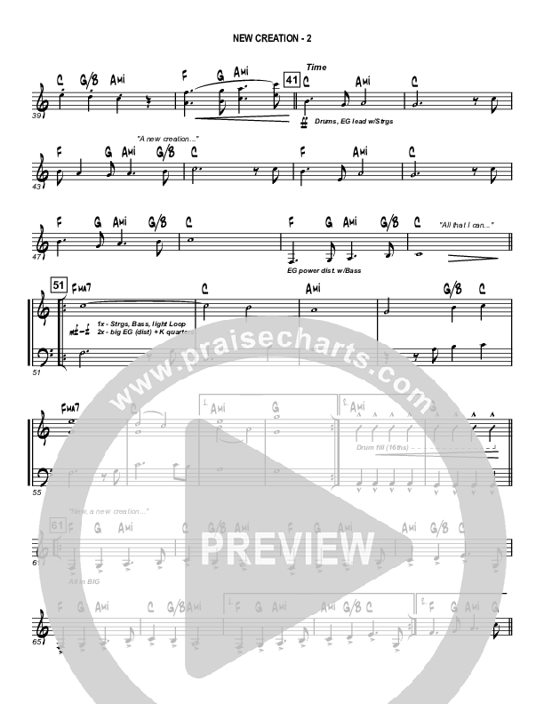 New Creation Rhythm Chart (Fellowship Creative)