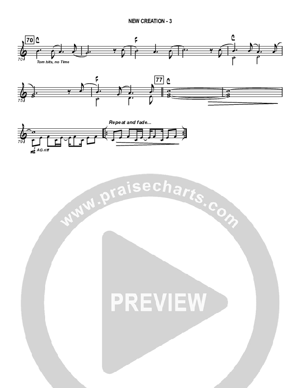 New Creation Rhythm Chart (Fellowship Creative)
