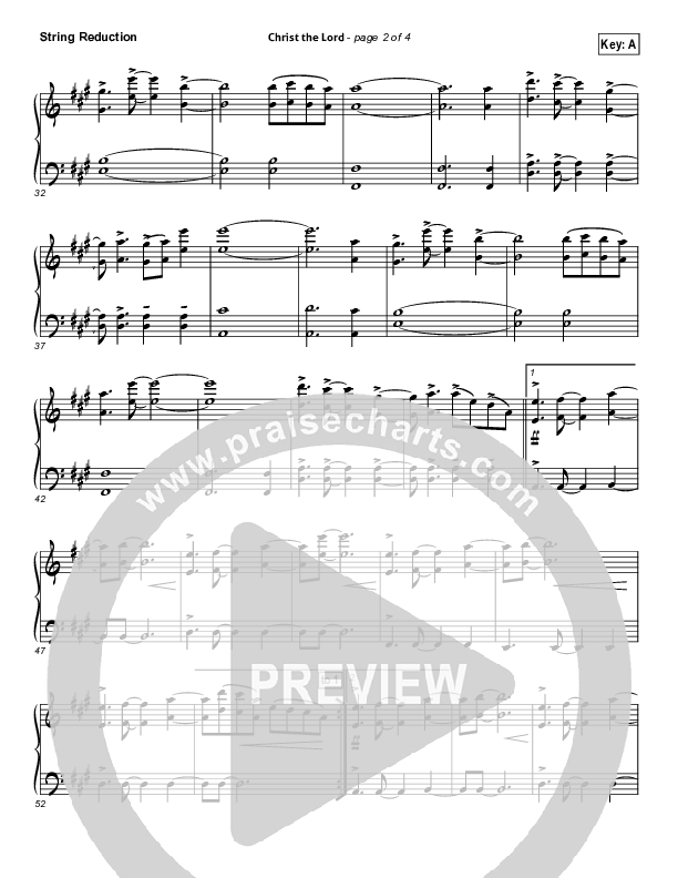 Christ The Lord Synth Strings (Paul Baloche)