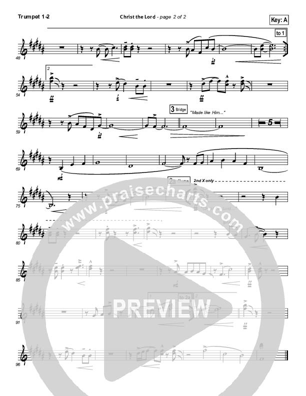 Christ The Lord Trumpet 1,2 (Paul Baloche)